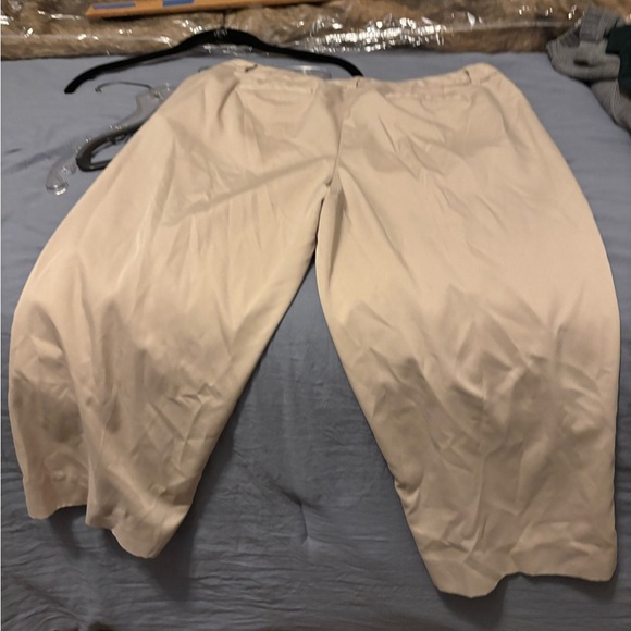 Womens Talbots Petites Stretch Khaki Pants Size 10 NWOT - Picture 7 of 10